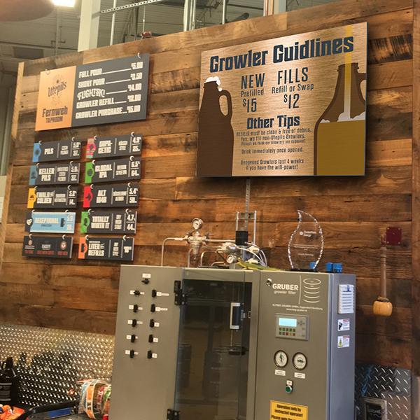 Brewery Signs
