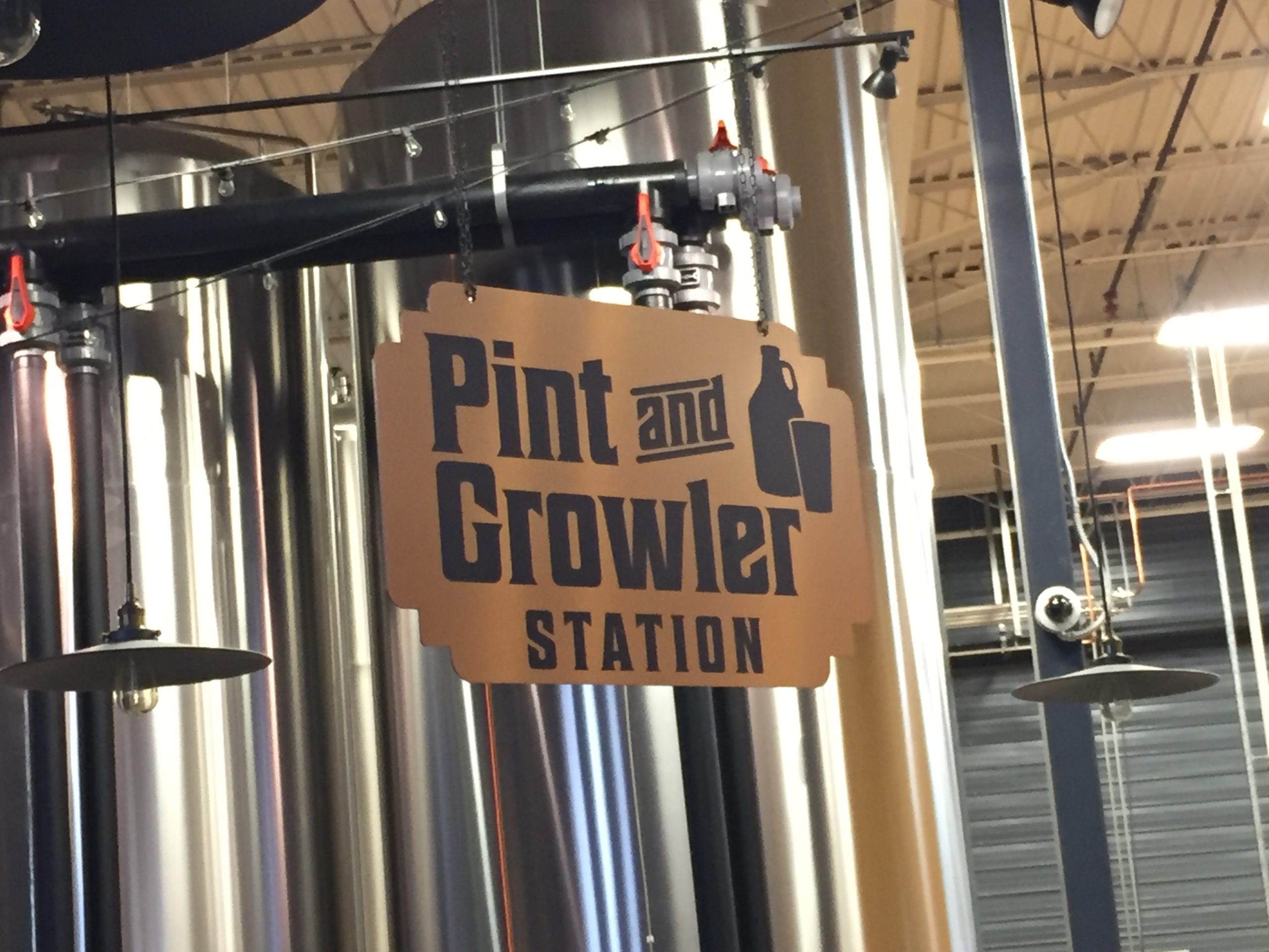 Pint Growler Sign