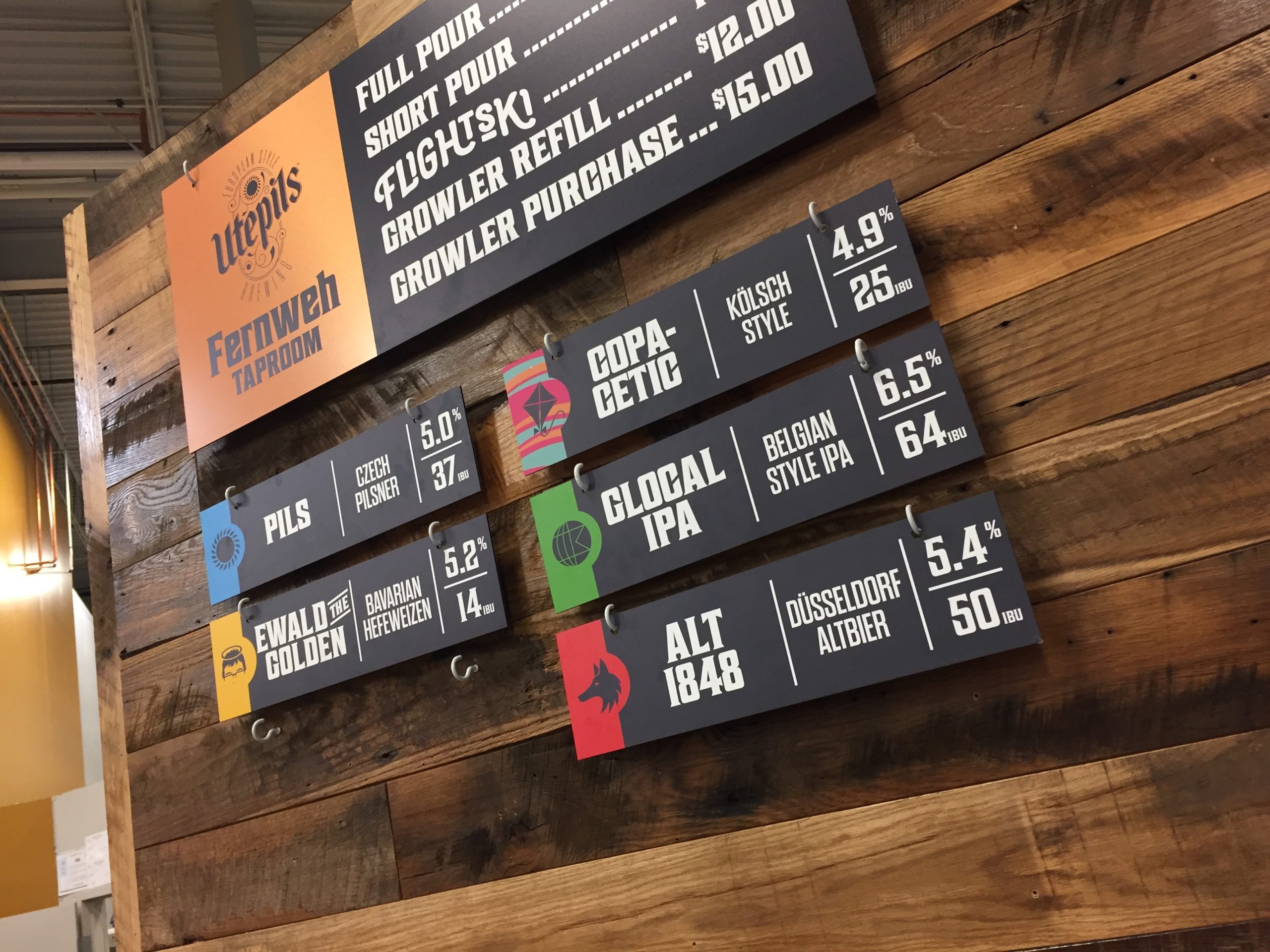 Taproom Signs