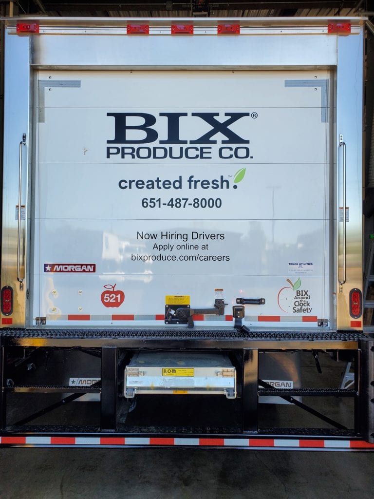Bix Truck Wrap Rear