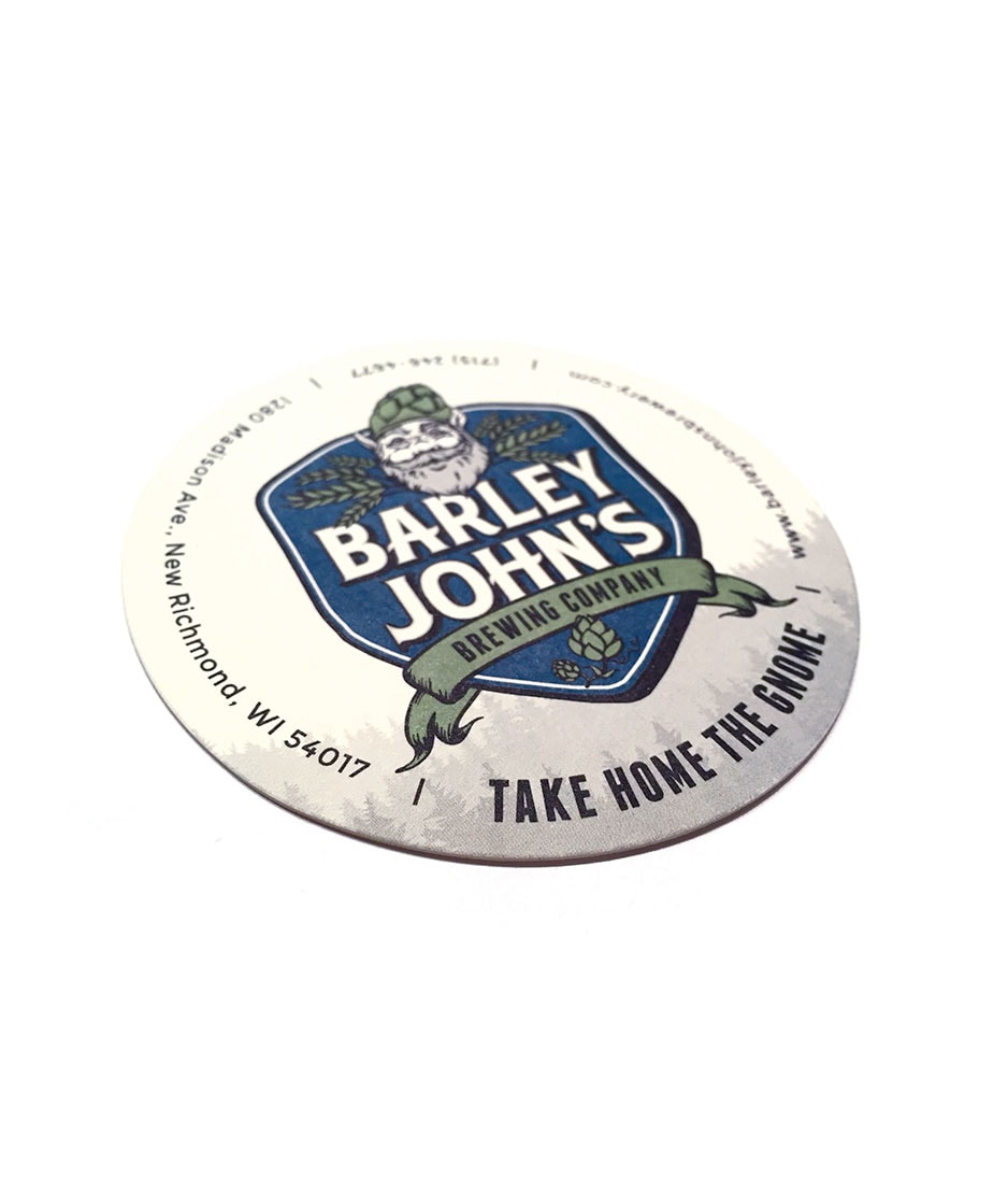 Barley John's coaster