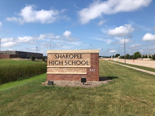 Shakopee High School Monument Sign