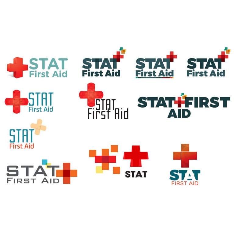 Stat First Aid Logo Ideations
