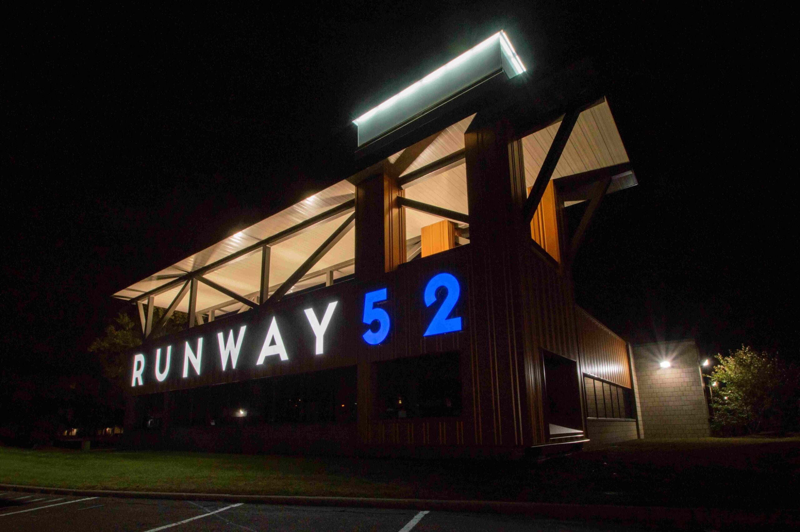 Runway 52 Neon Sign