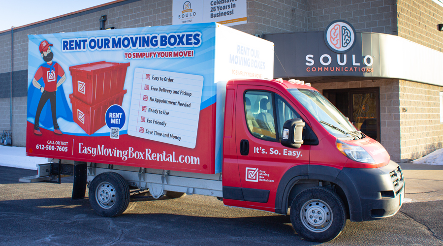 Vehicle Wrap: Easy Moving Truck Wrap by SOULO